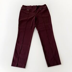 3/$25 Sale! Style & Co Women's Pull-On Pants‎ XL Dark Purple Stretchy Pockets